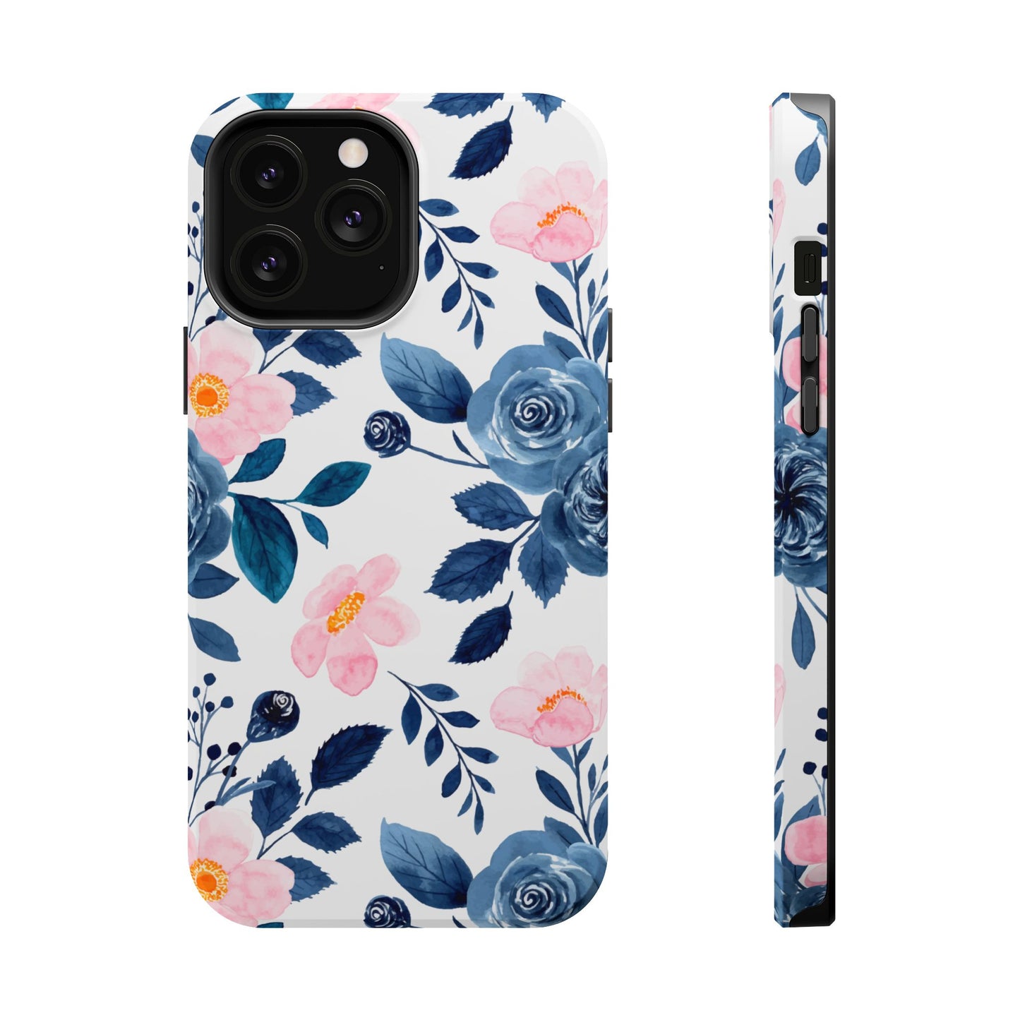 Pastel Garden Charm – MagSafe Case with Soft Watercolor Floral Print