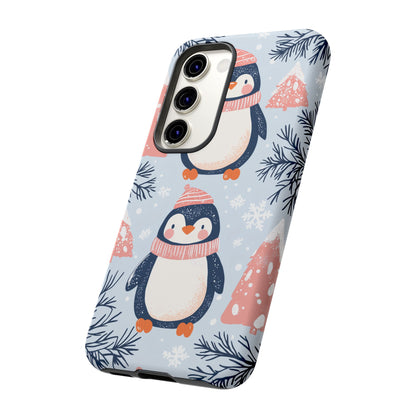 Penguin in Winter Wonderland Samsung Galaxy Case