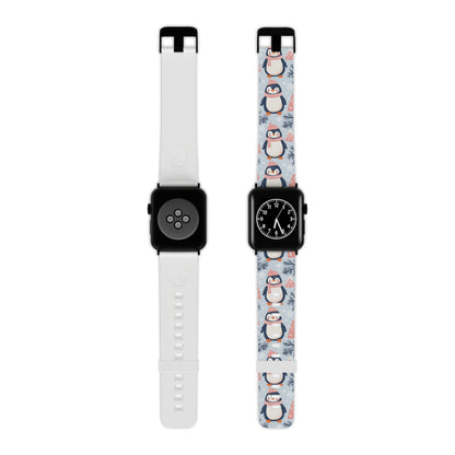 Penguin in Winter Wonderland Apple Watch Band