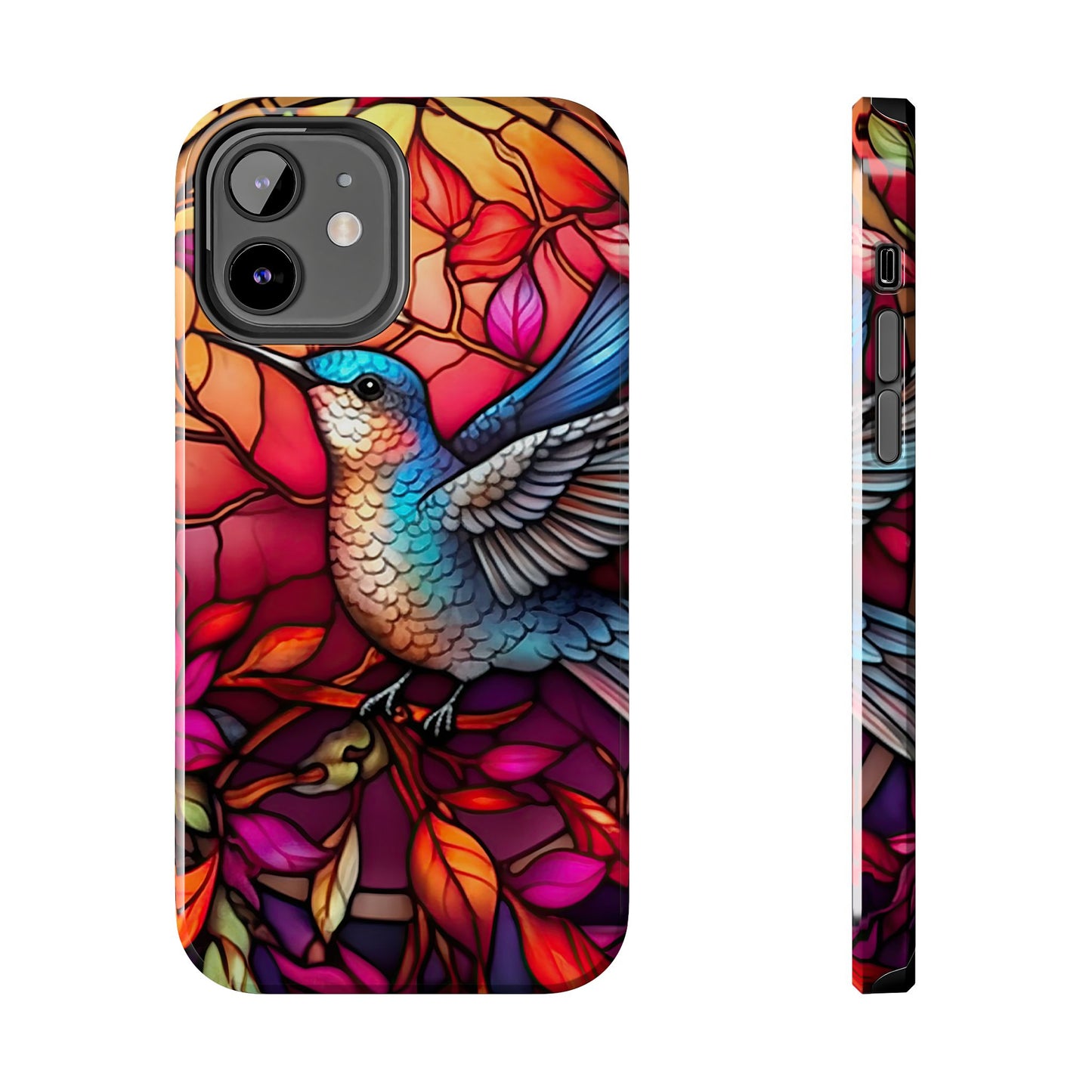 Radiant Multicolor Bird Artwork - iPhone Series Case