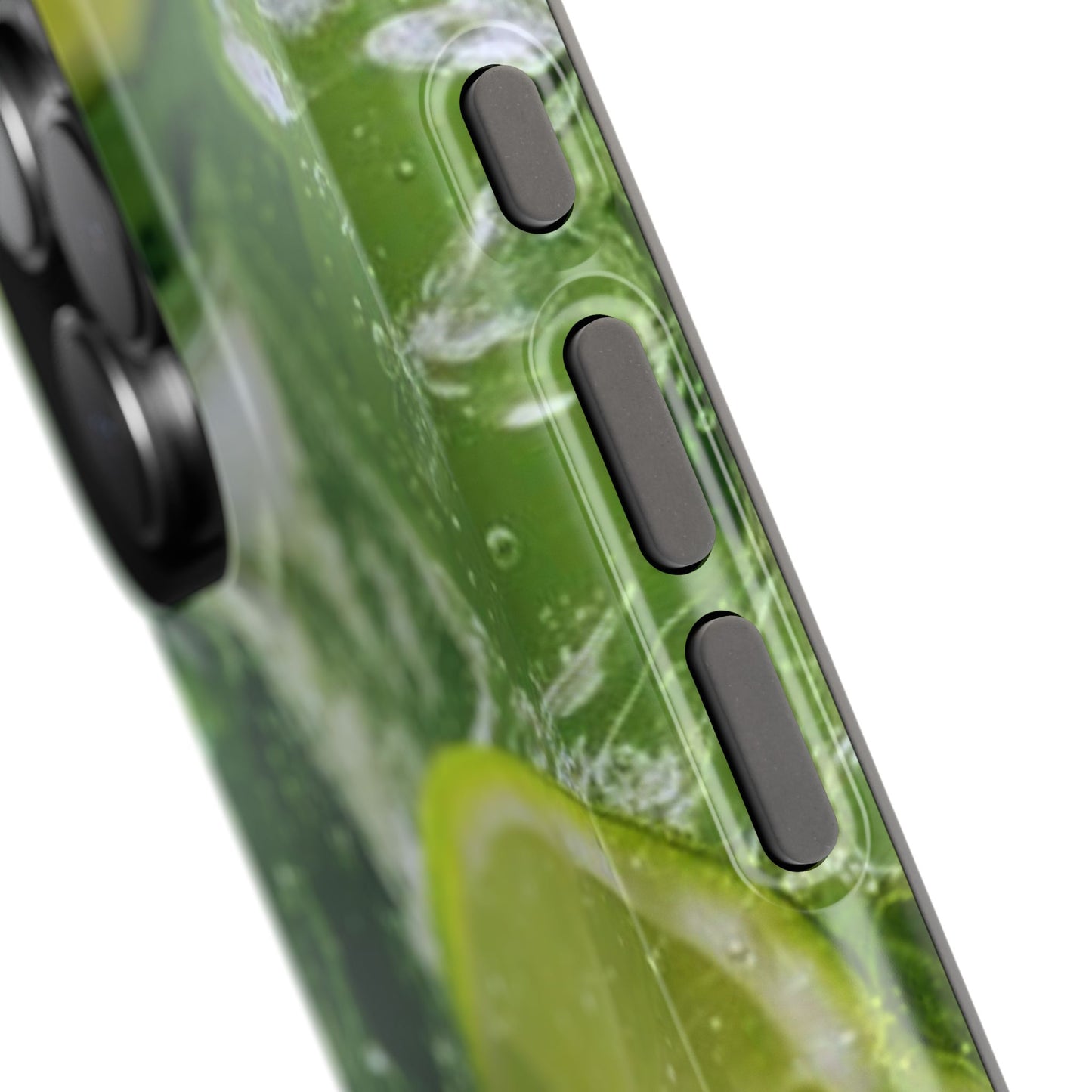 Refreshing Lime Splash MagSafe iPhone Case – Tough Protection, Vivid Dual-Layer Design