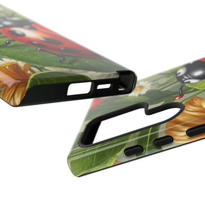 Ladybug Garden Samsung Galaxy Case – Nature-Inspired Design