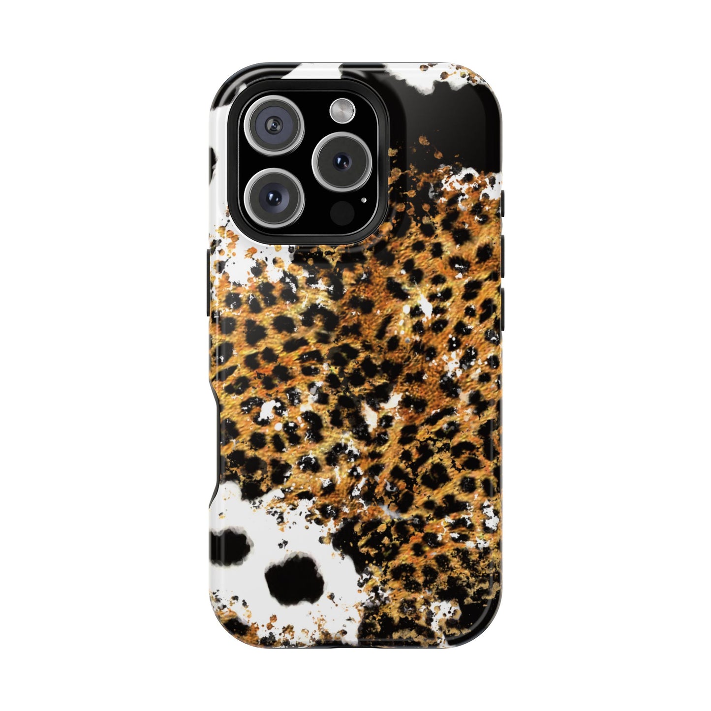 Bold Leopard Ink Splash - MagSafe iPhone Series Case