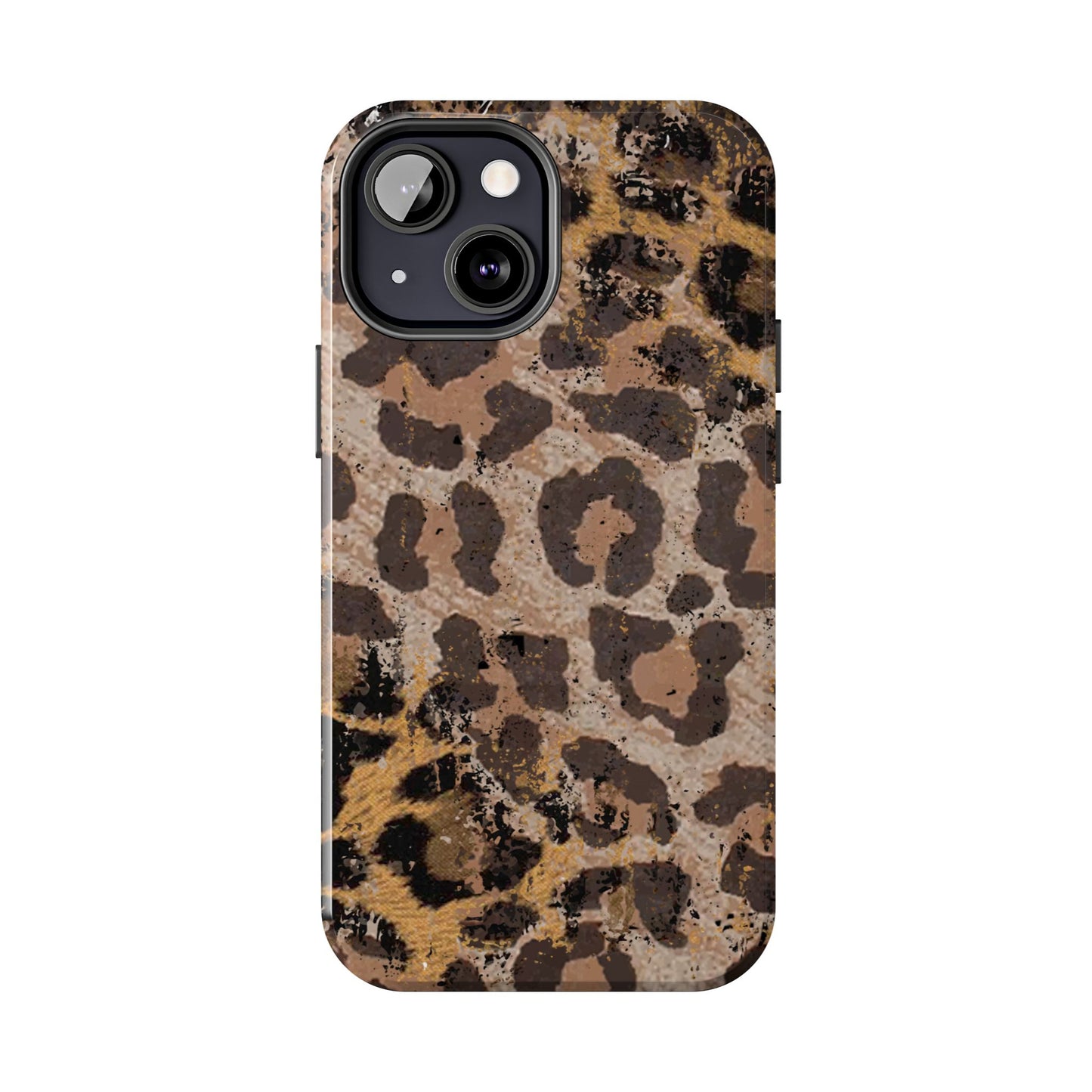 Vintage Distressed Leopard Print - iPhone Series Case