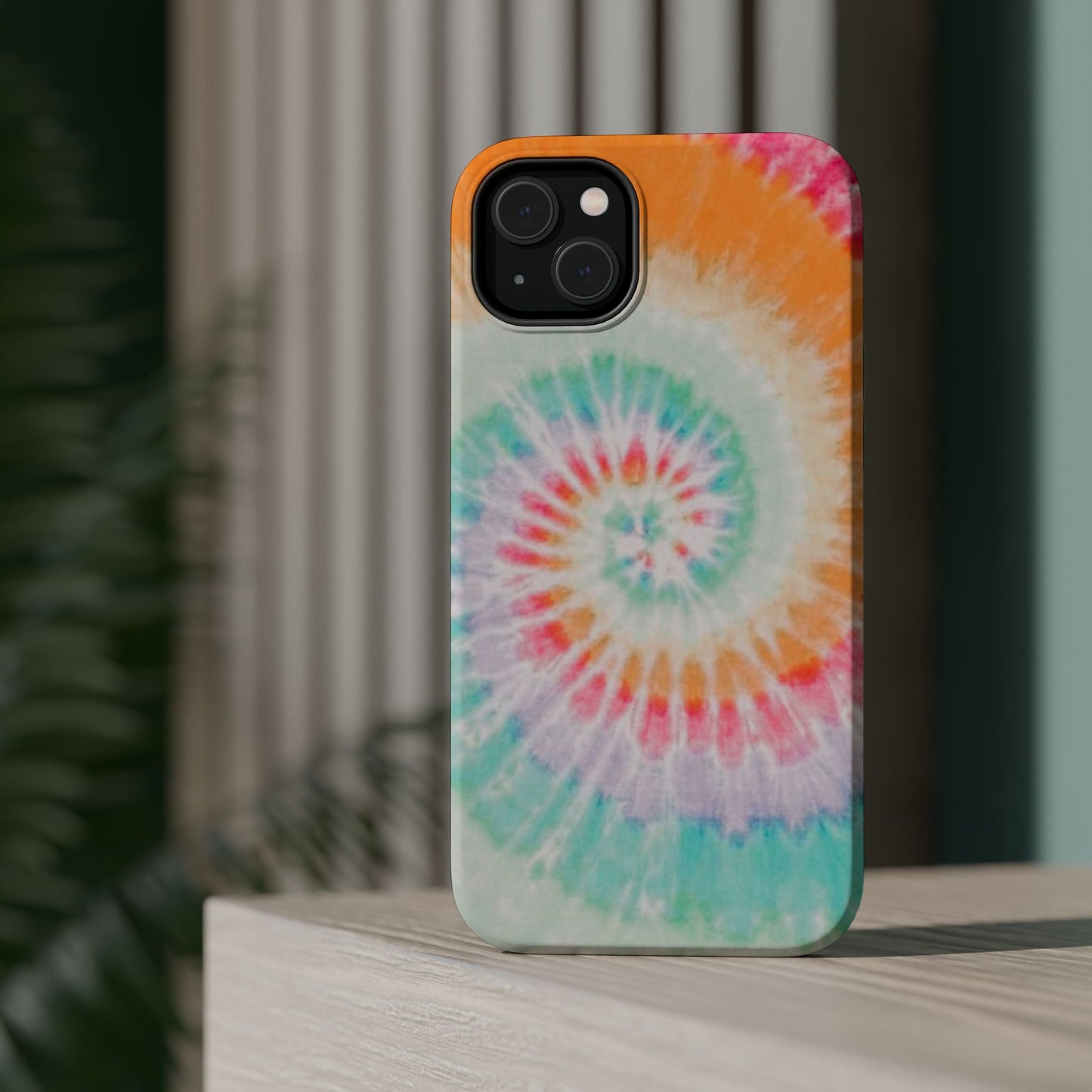 Pastel Tie-Dye MagSafe iPhone Case – Soft Colors & Magnetic Functionality