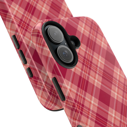 Rustic Red Plaid – iPhone Series Case