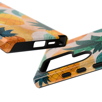 Tropical Pineapple Samsung Galaxy  Case – Vibrant Fruit Design, Tough Dual-Layer Protection