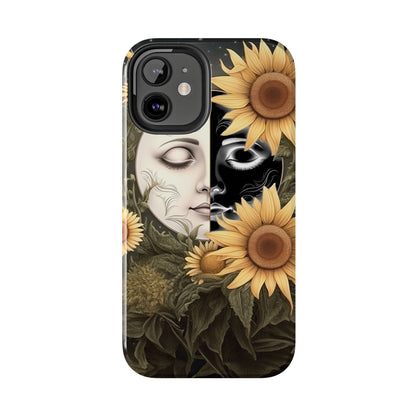 Sunflower Moon and Stars iPhone Case – Ethereal Art