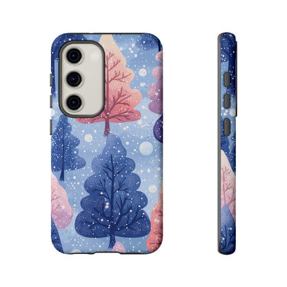 Pink & Purple Winter Wonderland - Samsung Galaxy Series Case