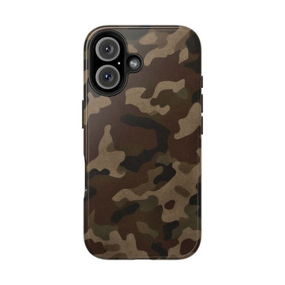 Classic Camouflage iPhone Case – Rugged Woodland Camo Protection