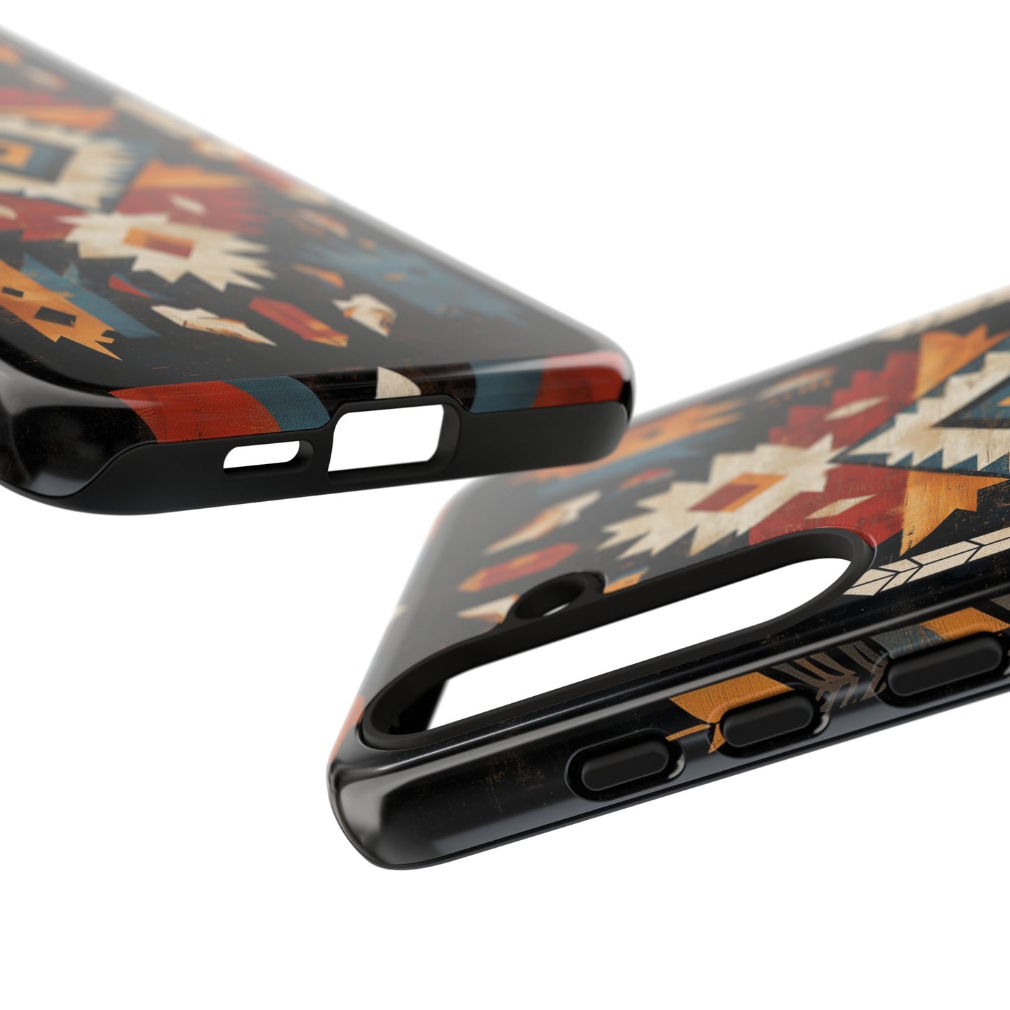 Southwestern Arrow & Diamond Tough Samsung Galaxy Case – Bold Tribal Design, Dual-Layer Protection