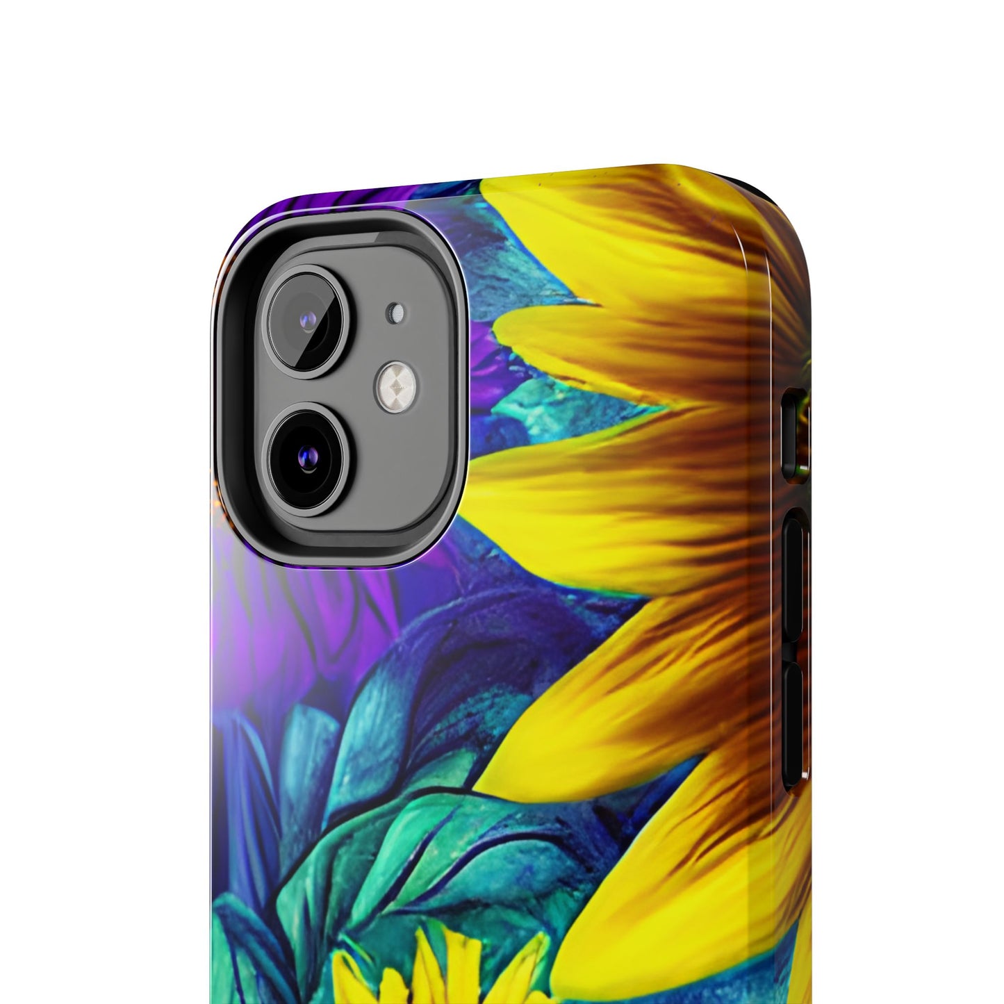 Purple & Gold Sunflower Dream - iPhone Series Case