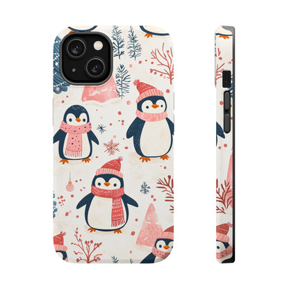 Penguin Paradise – Christmas Cheer MagSafe iPhone Case