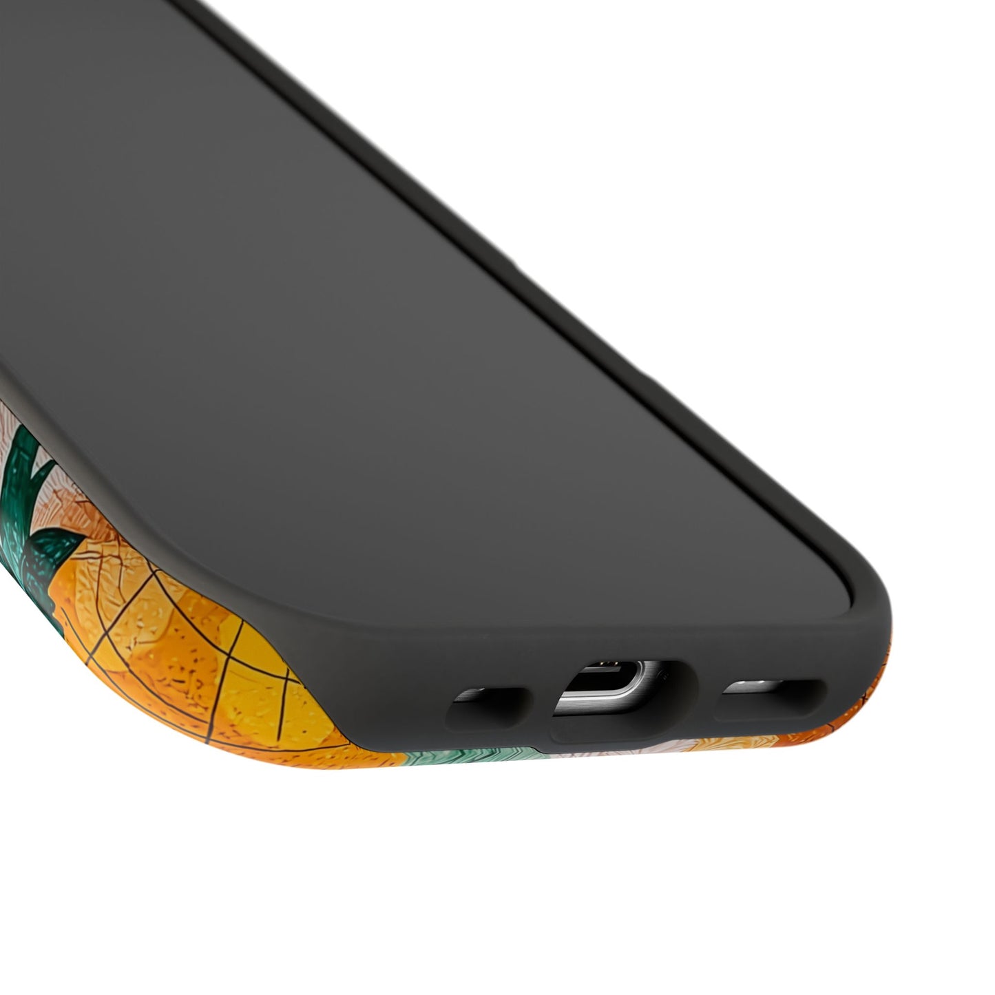 Tropical Pineapple MagSafe iPhone Case – Vibrant Fruit Design, Tough Dual-Layer Protection