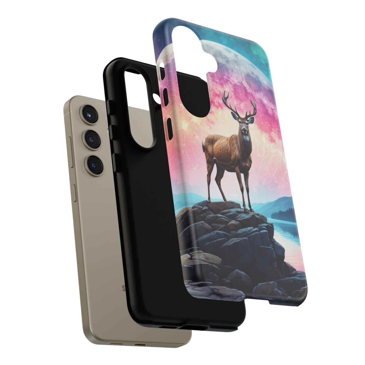 Stag in Moonlit Glow Samsung Galaxy Case