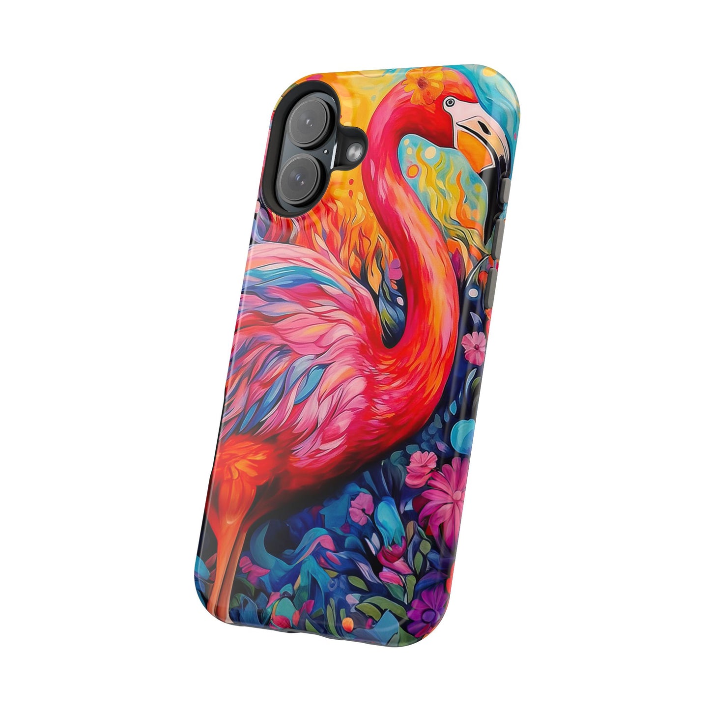 Flamingo Fiesta – Vibrant Flamingo MagSafe iPhone Cases