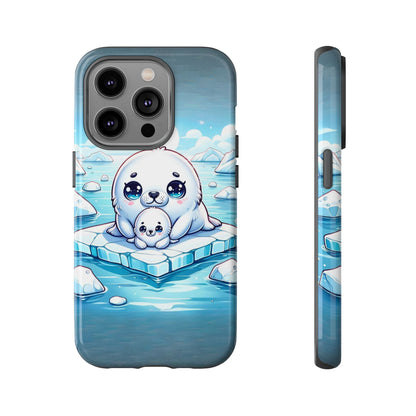 Arctic Embrace Seal iPhone Case