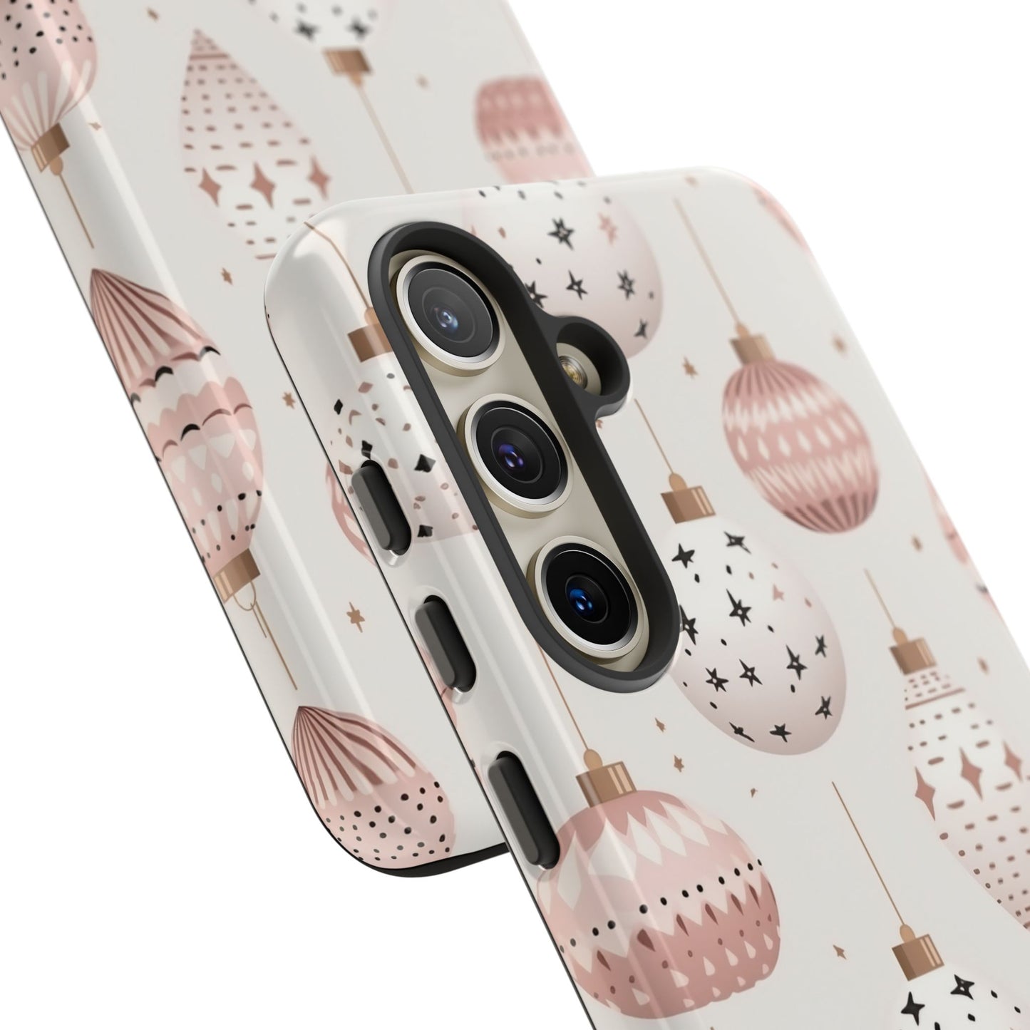 Blush Pink Holiday Ornaments - Samsung Galaxy Series Case