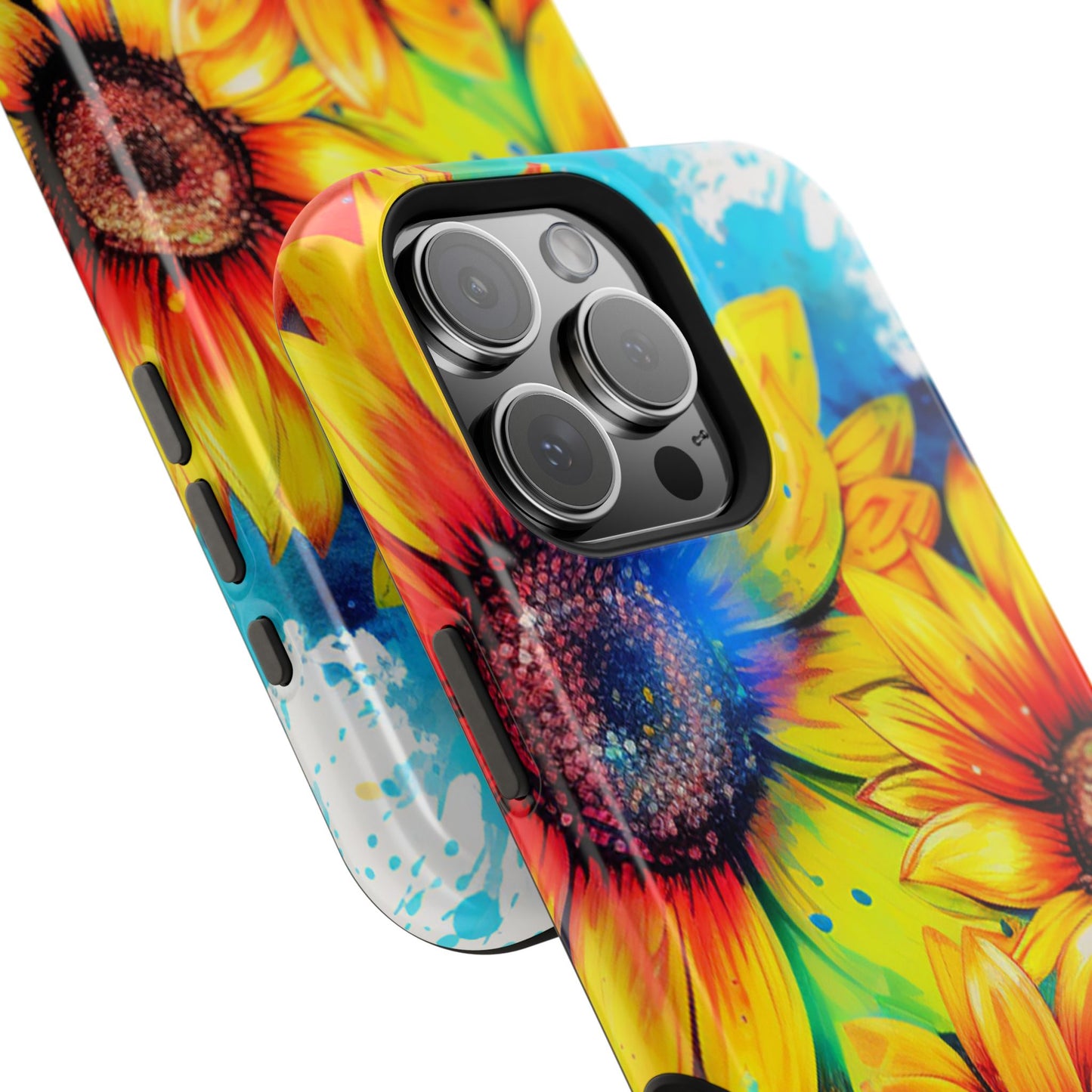 Vibrant Sunflower Splash - MagSafe iPhone Series Case