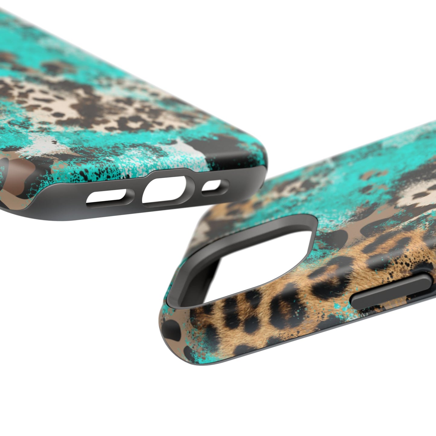 Aqua Splash Leopard - MagSafe iPhone Series Case