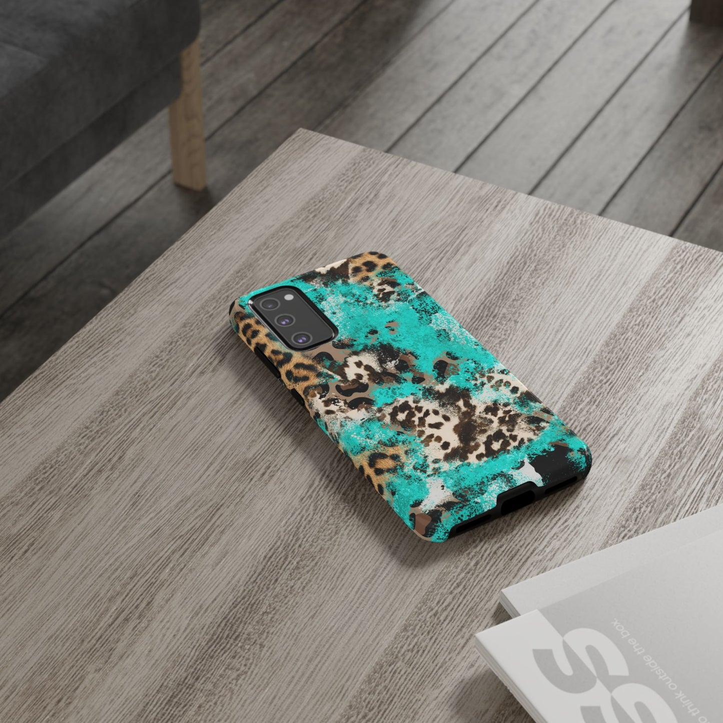 Aqua Splash Leopard - Samsung Galaxy Series Case