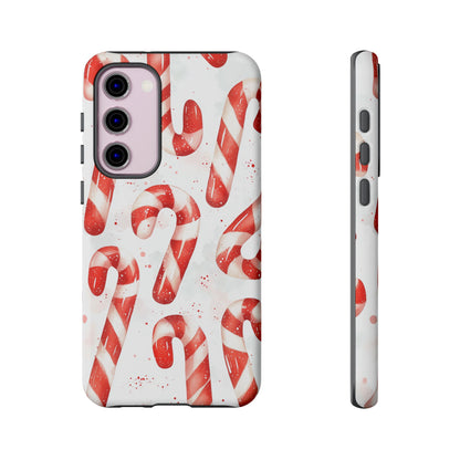 Festive Candy Cane Delight - Samsung Galaxy Series Case