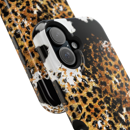 Bold Leopard Ink Splash - MagSafe iPhone Series Case