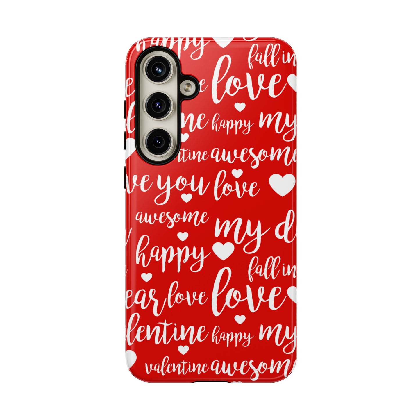 Valentine Words Pattern – Samsung Galaxy Case