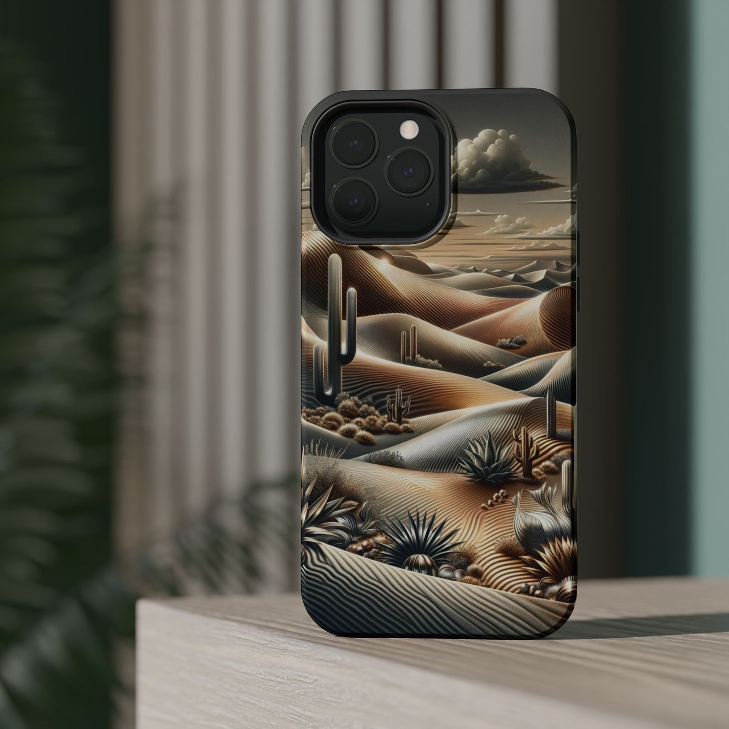 Heavy Metal Cactus iPhone Case