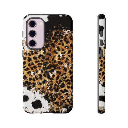 Bold Leopard Ink Splash - Samsung Galaxy Series Case