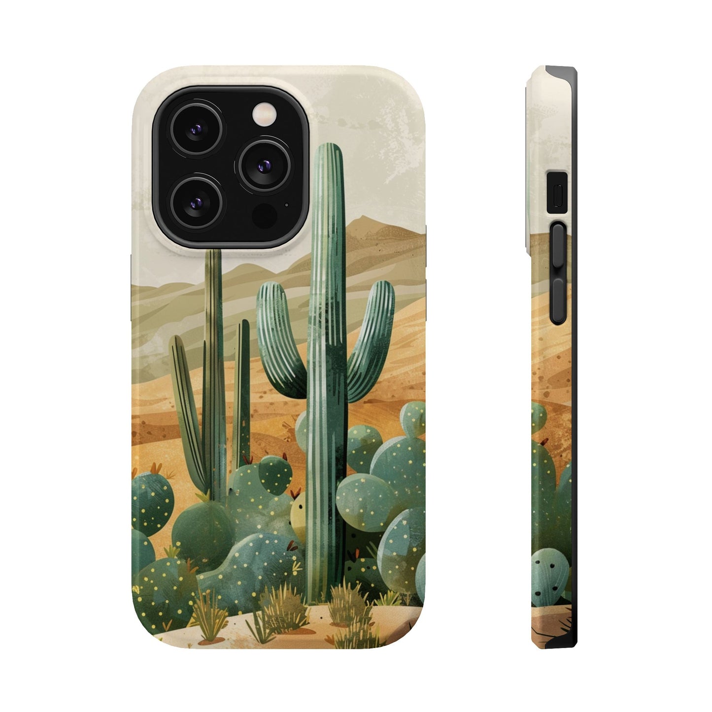 Desert Oasis Cactus iPhone Case