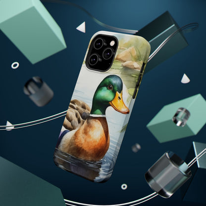 Serene Duck Reflection - MagSafe iPhone Case