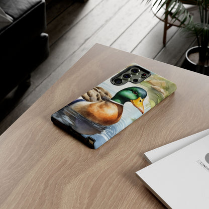 Serene Duck Reflection - Samsung Galaxy Case