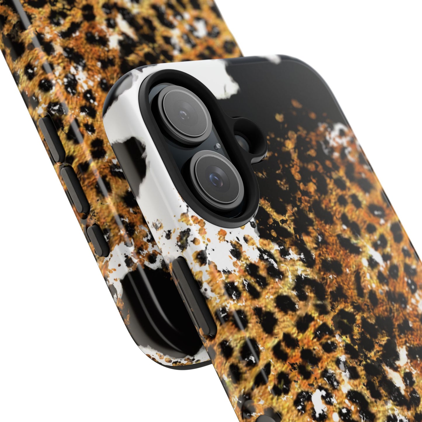 Bold Leopard Ink Splash - iPhone Series Case