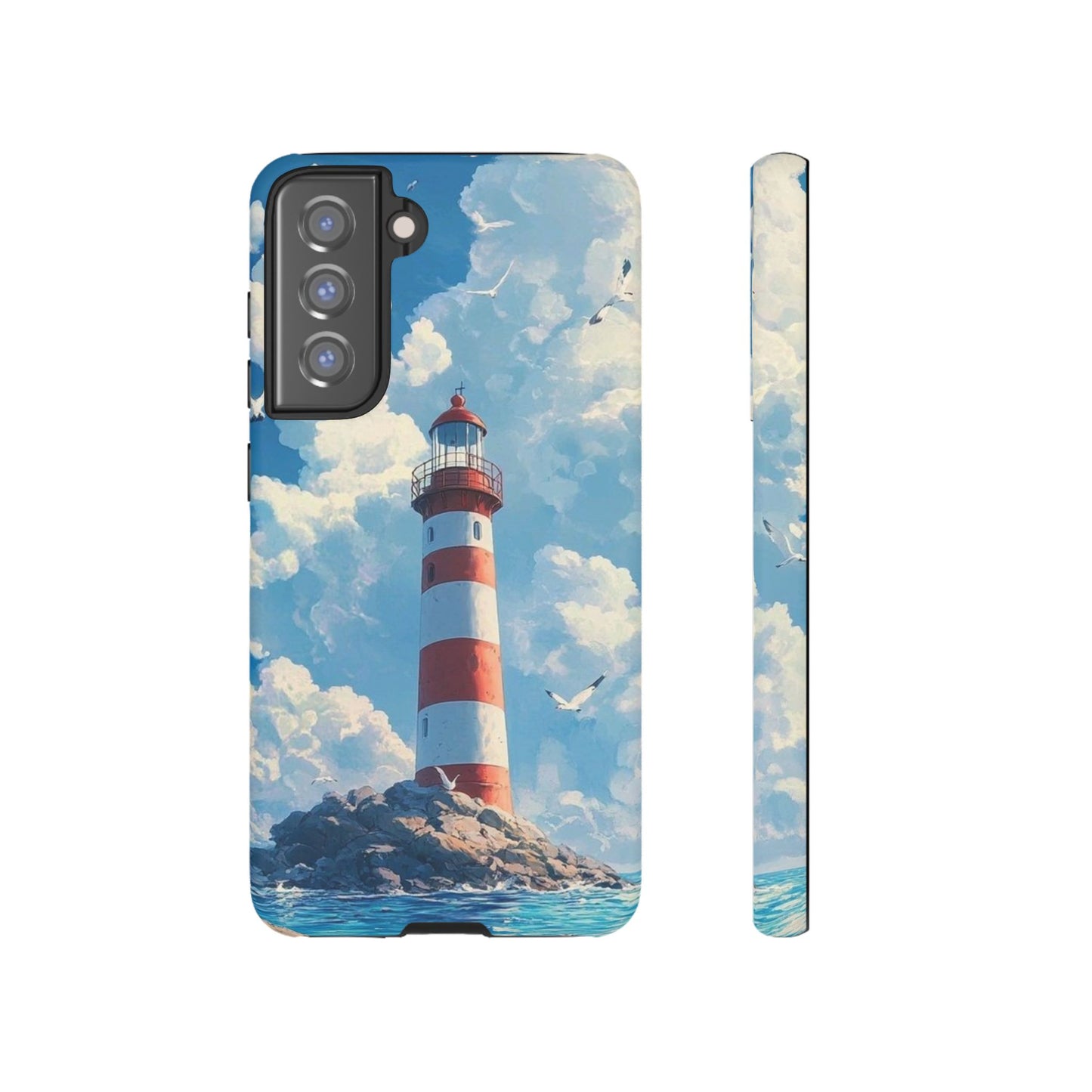 Samsung Galaxy Case - Majestic Lighthouse Scene Design