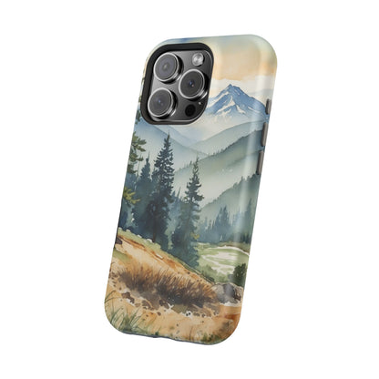 Tranquil Mountain Escape - MagSafe iPhone Case