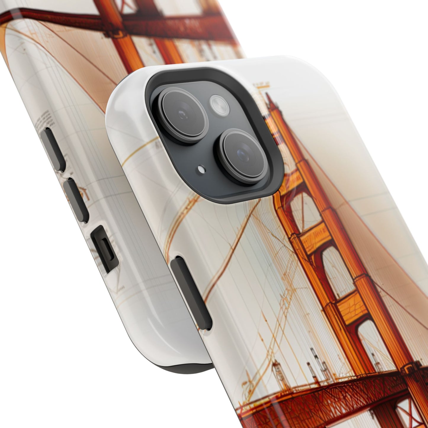 Golden Gate Bridge MagSafe iPhone Case - San Francisco Landmark