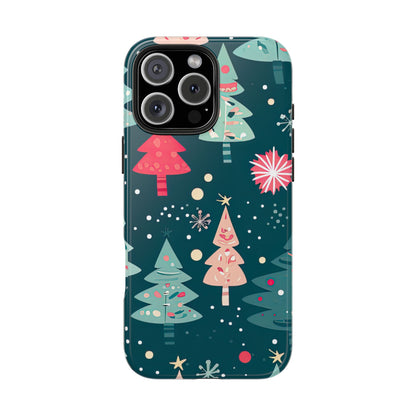 Whimsical Christmas Trees - iPhone Series Case