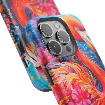 Tropical Elegance – Flamingo MagSafe iPhone Cases