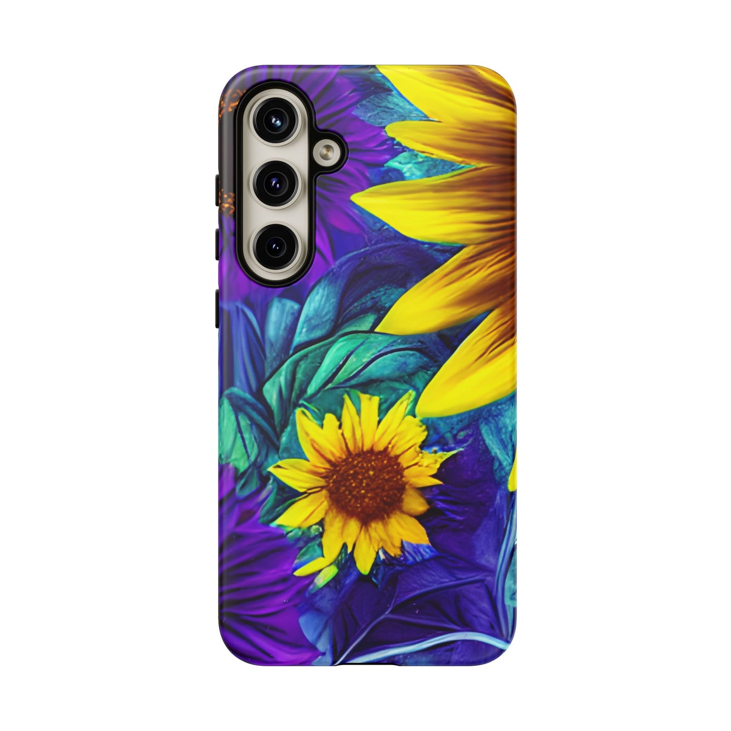 Purple & Gold Sunflower Dream - Samsung Galaxy Series Case