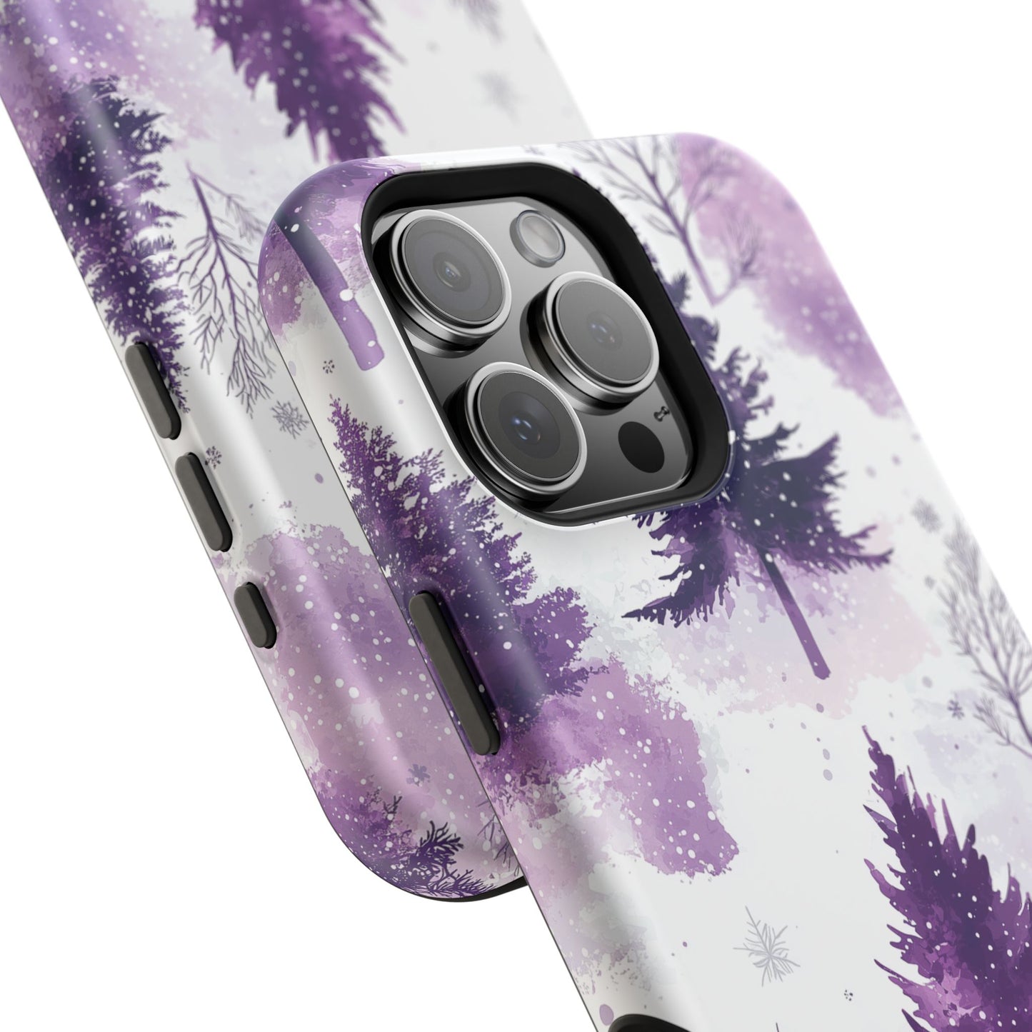 Purple Snowy Forest - MagSafe iPhone Series Case