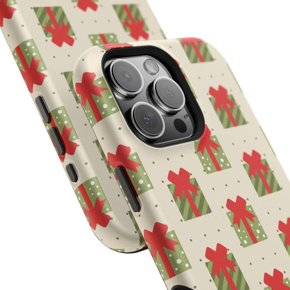 Festive Holiday Gift Pattern - MagSafe iPhone Series Case