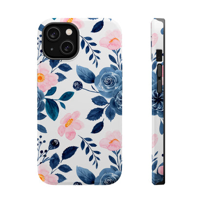 Pastel Garden Charm – MagSafe Case with Soft Watercolor Floral Print