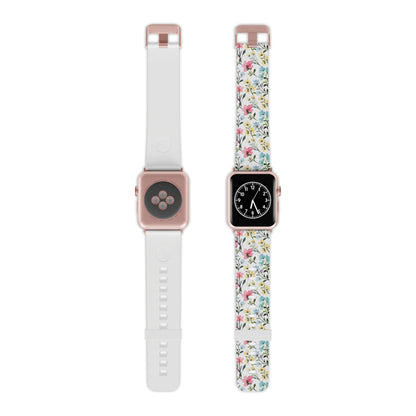 Watercolor Floral Bliss Apple Watch Band