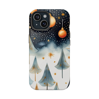 Winter Wonderland Gold Ornament – MagSafe iPhone Series Case