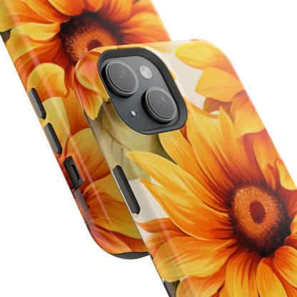 Classic Sunflower Bloom - MagSafe iPhone Series Case