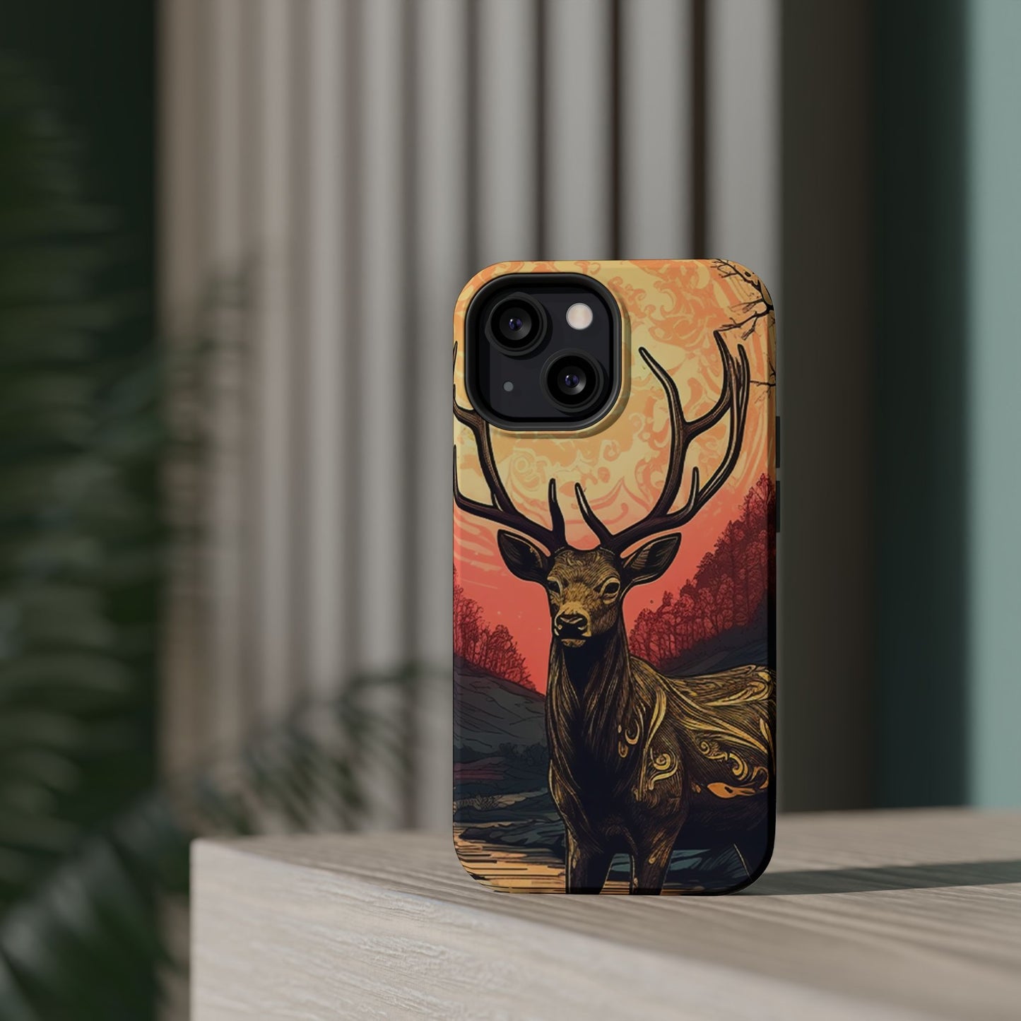 Celestial Stag – MagSafe iPhone Case