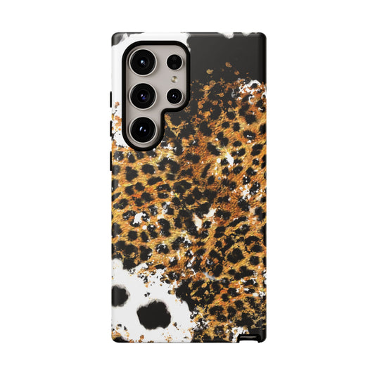 Bold Leopard Ink Splash - Samsung Galaxy Series Case