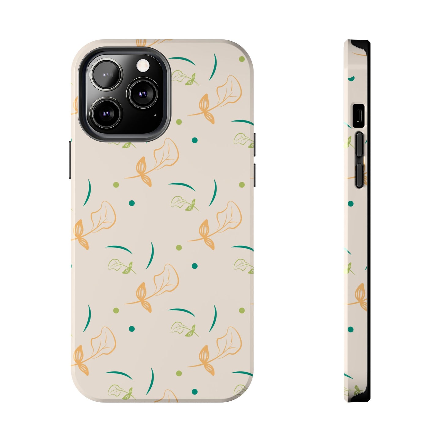 Soft Pastel Abstract Floral Tough iPhone Case – Playful Minimalist Design with Dual-Layer ProtectionPastel Abstract Floral Tough iPhone Case – Playful Minimalist Design with Dual-Layer Protection