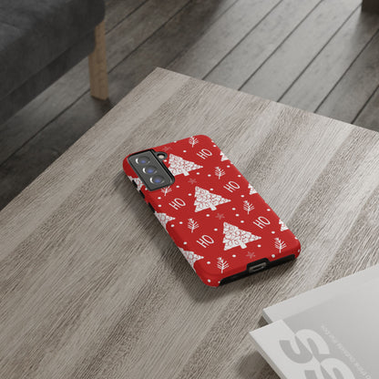 Samsung Galaxy Case: Ho Ho Ho – Christmas Tree Wonderland